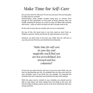 From Stressed to Refreshed: Your Self-Care Journey